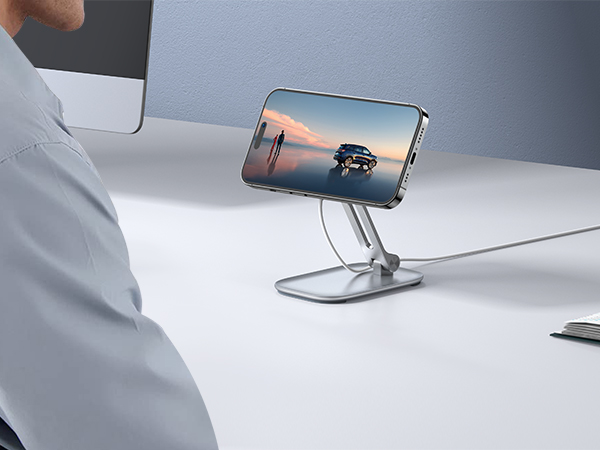 Lamicall Phone Stand for Apple MagSafe Charger Holder 