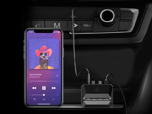 Bluetooth receiver for car stereo