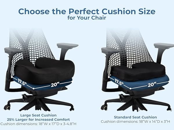5 STARS UNITED Seat Cushion for Desk Chair