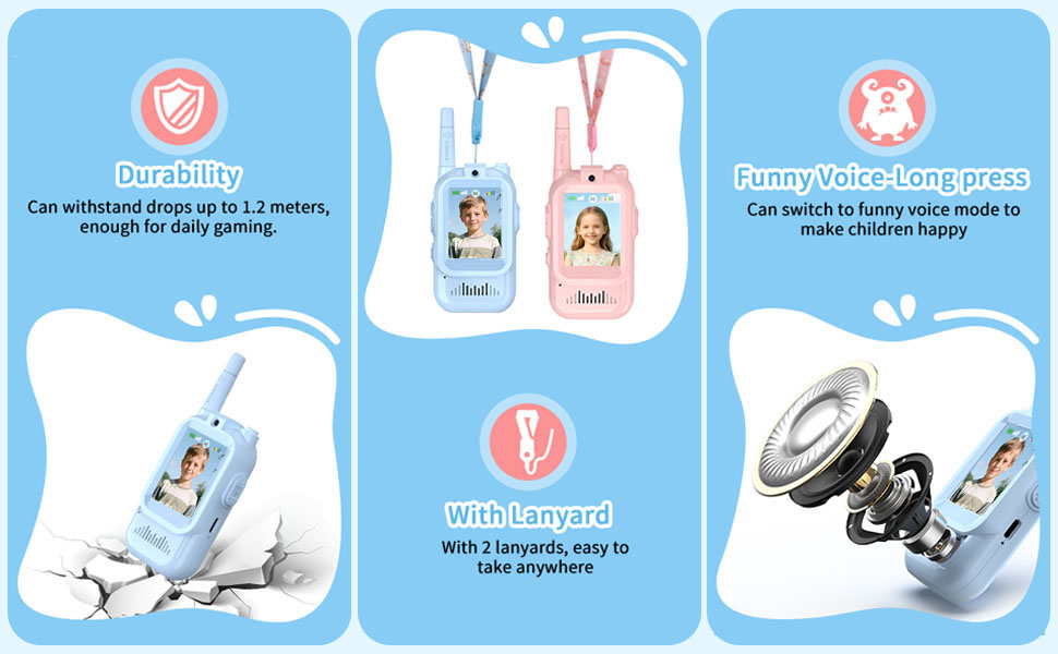 Video Walkie Talkies for Kids