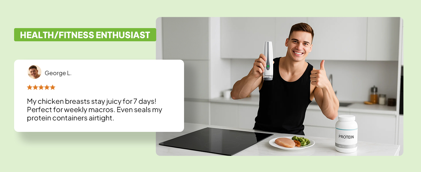 Portable Food Saver Vacuum Sealer Machine