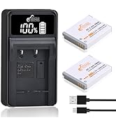 Pickle Power NB-6L NB-6LH Batteries and LED Battery Charger Replacement for Canon PowerShot SX530...