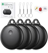 Smart Tags-4 Pack, Smart Bluetooth Tracker Work with Apple Find My, Key Finders and Find My Track...