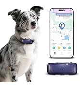 SEEWORLD Cat Tracker Mini GPS Pet Tracker for Dogs Cats Waterproof Real-Time Location Tracker Vir...