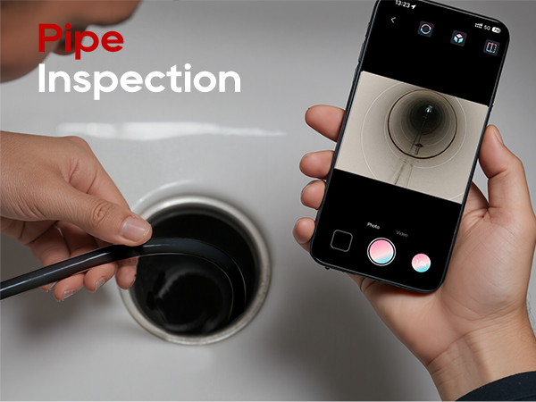 endoscope camera with light