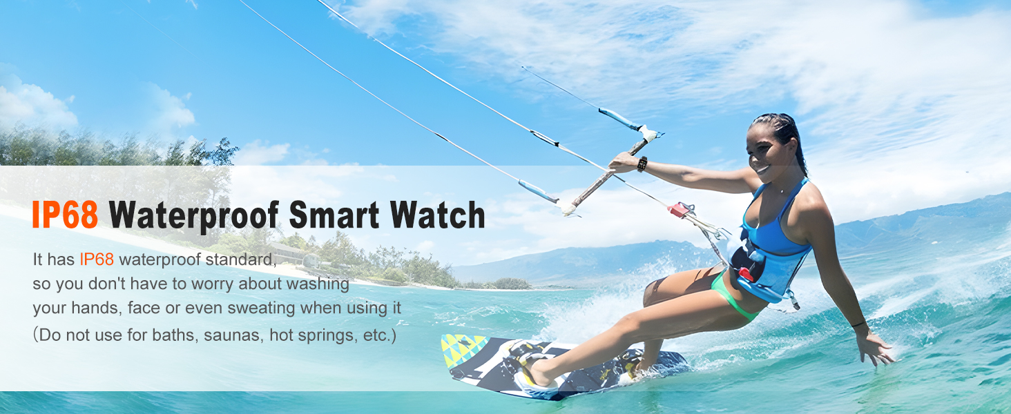 IP68 Waterproof Smart Watch