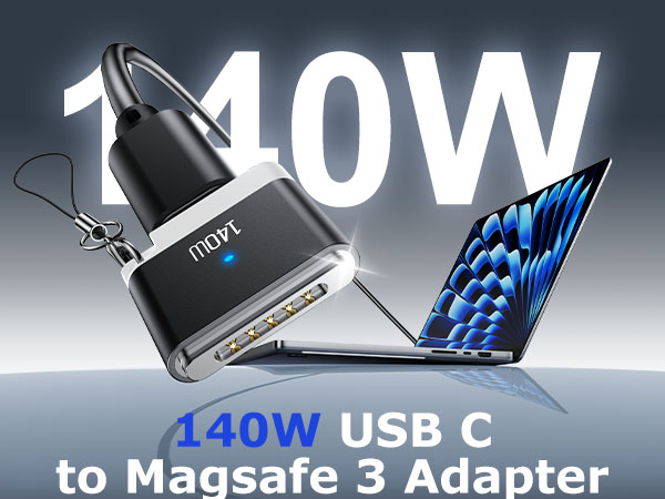 140W USB C to Magsafe 3 Adapter