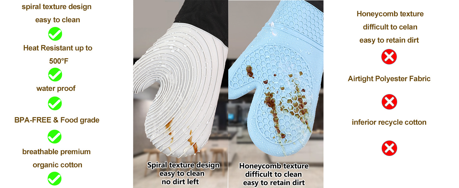oven mitts