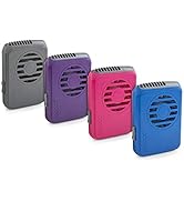 O2COOL Deluxe Personal Necklace Fan | Hands- Free, Battery Operated Wearable Mini Cooling Device ...