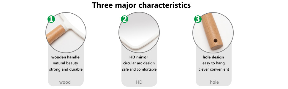YEAKE hand mirror