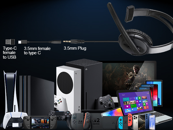 Wired Computer Headset