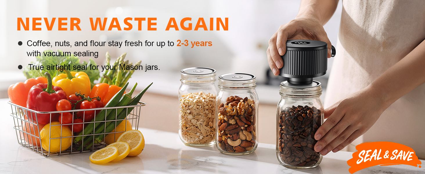 jar vacuum sealer for mason jars