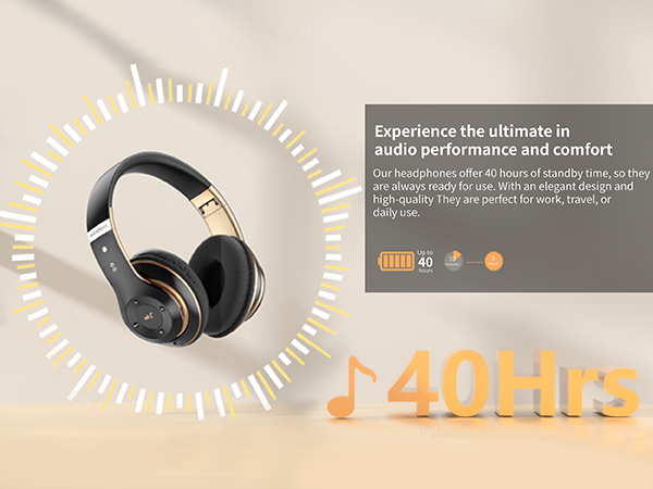 Bluetooth Headphones Over Ear