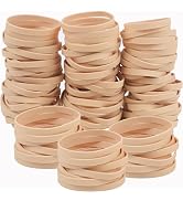 YOUOWO Rubber Bands Size #64 Beige 80pcs Elastic Rubber Bands for Office Supplies home school