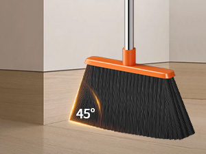 Broom and Dustpan Set New Orange
