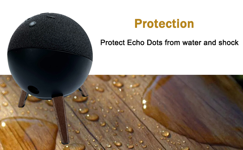 protect echo dot from water and shock