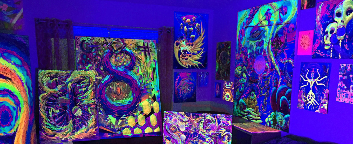 glow in the dark party