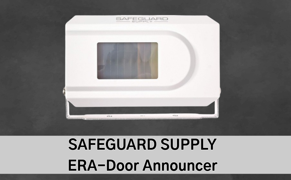 Safeguard Supply ERA-Door Announcer Simple to Use Entrance Chime Door Bell