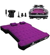 Umbrauto Truck Bed Air Mattress for 6-6.5ft Full Size, Upgraded Thickened Inflatable Mattress wit...