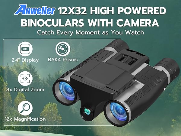 Binoculars with Camera