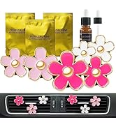 Cute Gifts Pink Car Decor Accessories for Women Teens, 6pcs Car Scent Air Fresheners Vent Clips, ...