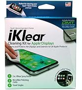 iKlear Premium Screen Cleaner Kit - Made in USA 2 oz Spray Bottle, Large Microfiber "Chamois" Clo...