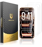 UNBREAKcable for iPhone 17 Pro Max Screen Protector [Quick-Installation Box] 3-Pack 9H+ Hardness ...