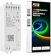 FCOB WiFi RGB IC LED Controller DR03W, Control by Smart Life/Tuya APP/Alexa/Google Home, Support ...