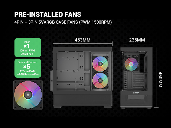 sama pc case