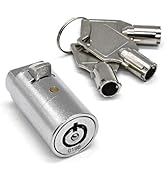 Vending Machine Lock Keyed Alike for Coke, Snack, and Soda Machines - 3Pcs Keys Included