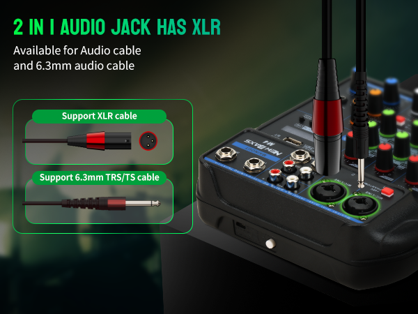 mixer digital usb audio interface mixer