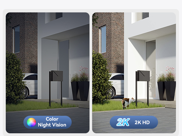 2K HD &amp; Color Night Vision