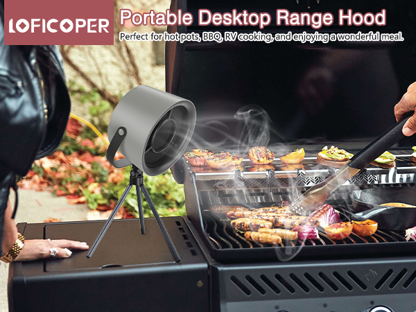 Portable Kitchen Exhaust Fan