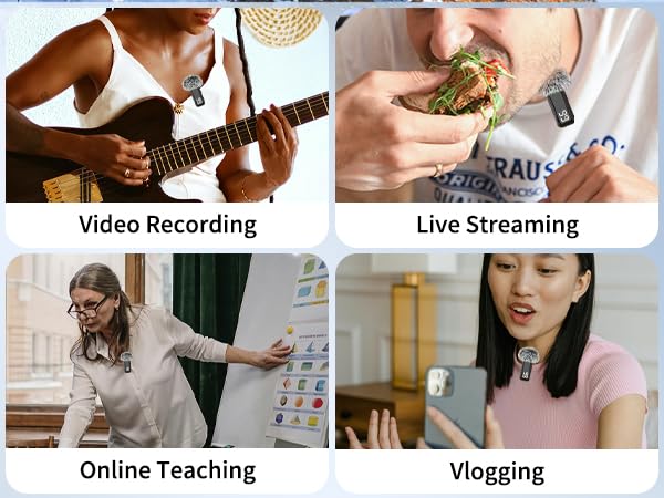 Wireless microphone for iPhone