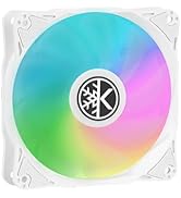 KINGCOOL Valor PWM 120mm ARGB Cooling Fan - FDB Bearing, High Airflow, Low Noise, 4-Pin, Up to 20...