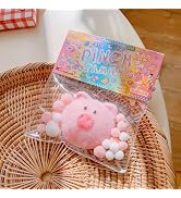 Luckana Handmade Cute Pig Squeeze Toy, Squishies Animal Stress Relief Piggy Toys for Christmas Pa...