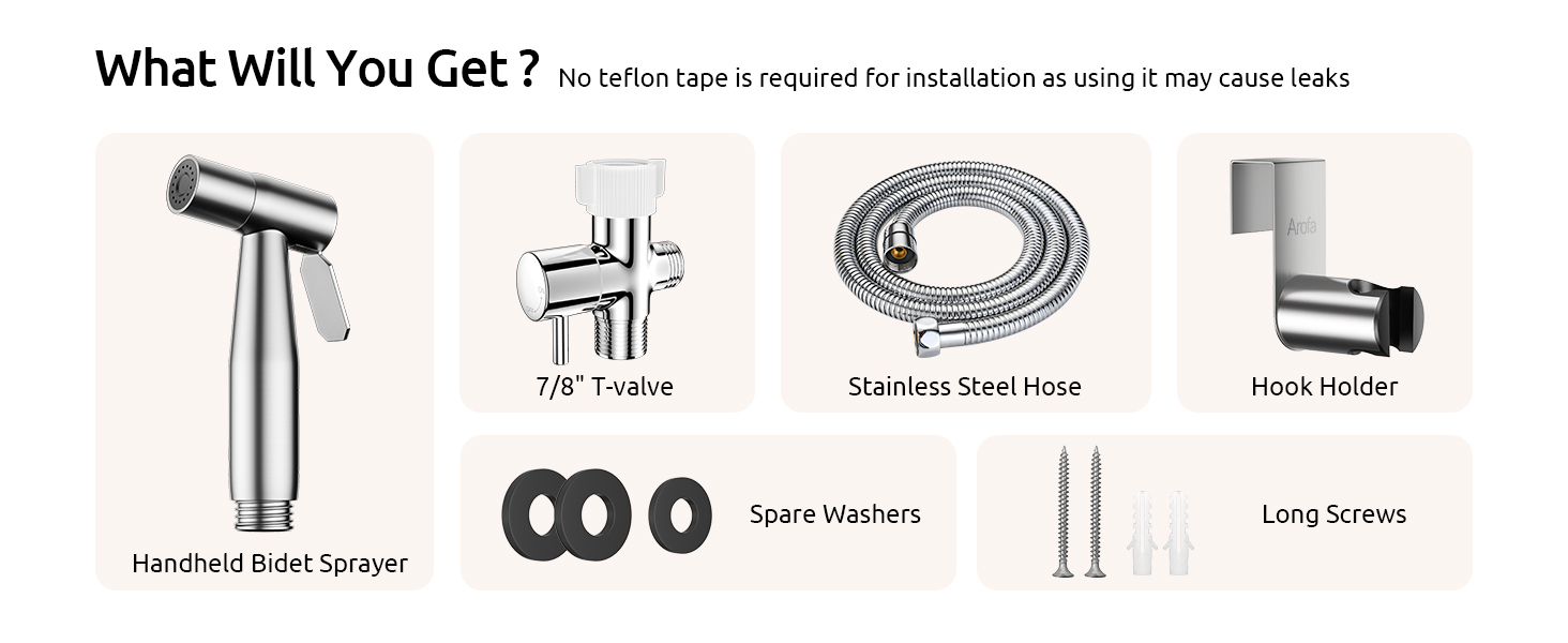 toilet sprayer