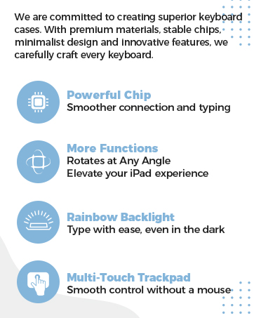 NOKBABO iPad keyboard case