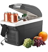 Wagan EL6206 12V 6 Quart Personal Thermoelectric, 6 Liter Capacity, Portable Electric Cooler Warm...