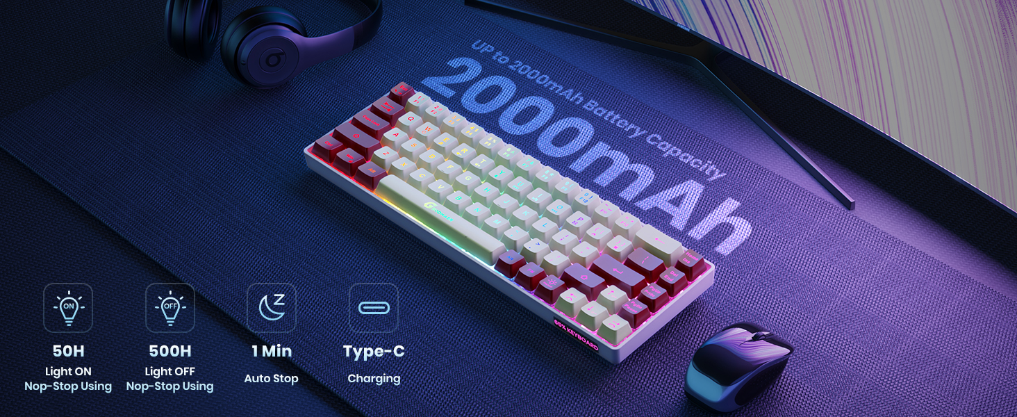 wireless gaming keyboard