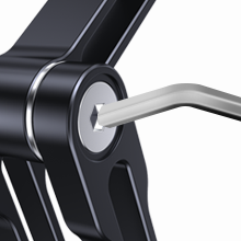 tablet stand holder iPad adjustable 360 rotating base desk aluminum tablet stand iPad air mini pro