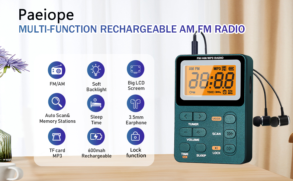 am fm radios portable 