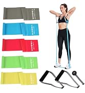 Professional Resistance Bands. Latex-Free, Work Out Bands, Stretch Bands for Working Out Women or...