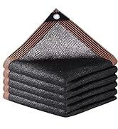 ZOZIJIU Shade Cloth - 70% Garden Shade Mesh Net with Grommets Outdoor Sun Shade Cover for Plant P...