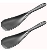 Cooking Spoon for Nonstick Cookwares, VOVOLY Silicone Spoon for Mixing, Scoop, and Scrape,Seamles...