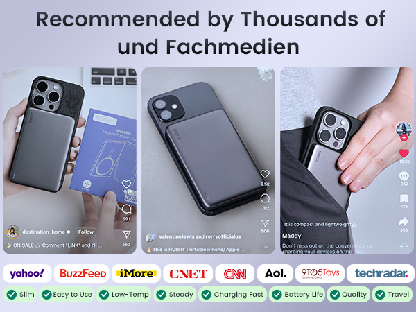 for magsafe battery pack for magsafe portable charger magnetic phone charger