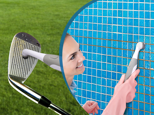 Electric Spin Scrubber cordless Shower Scrubber bathroom