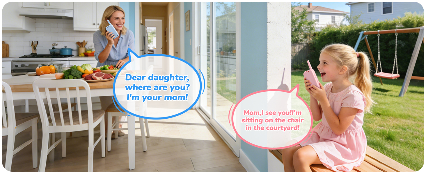 use walkie talkiefor kids play outdoor games