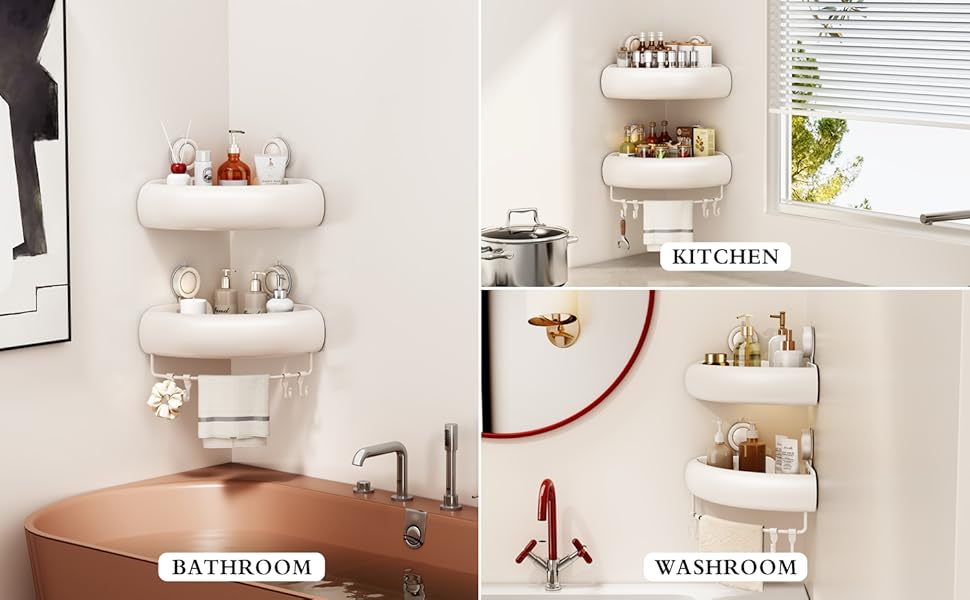 corner shower caddy organizer
