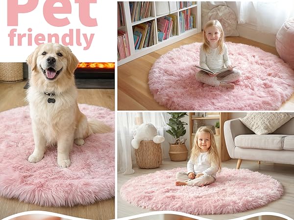 Amdrebio pink rug A+6A S
